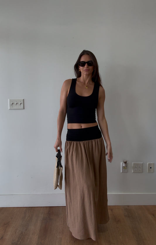 Daymaker Waistband Maxi Skirt