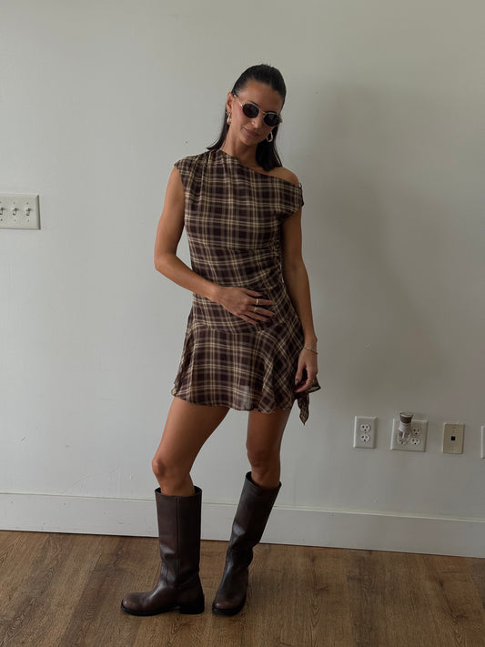 Tis the Season Plaid Mini