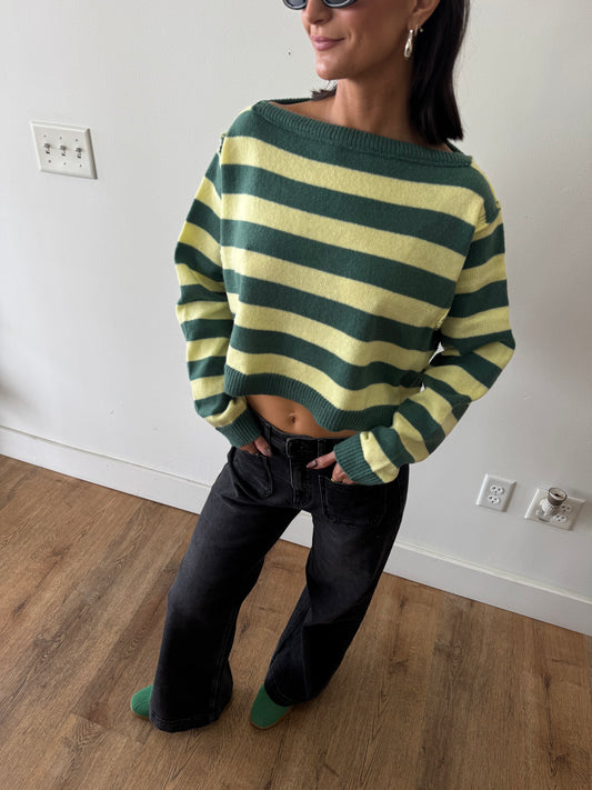 Cork Striped Sweater