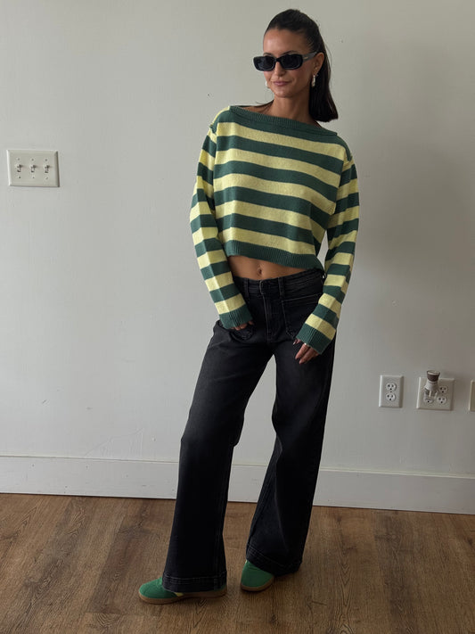 Dean Micro Patch Pocket Wide Leg