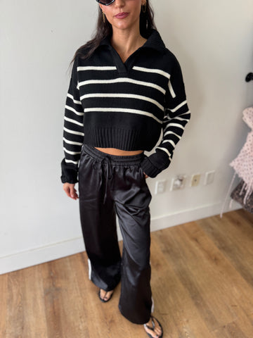 Abigail Collared Sweater