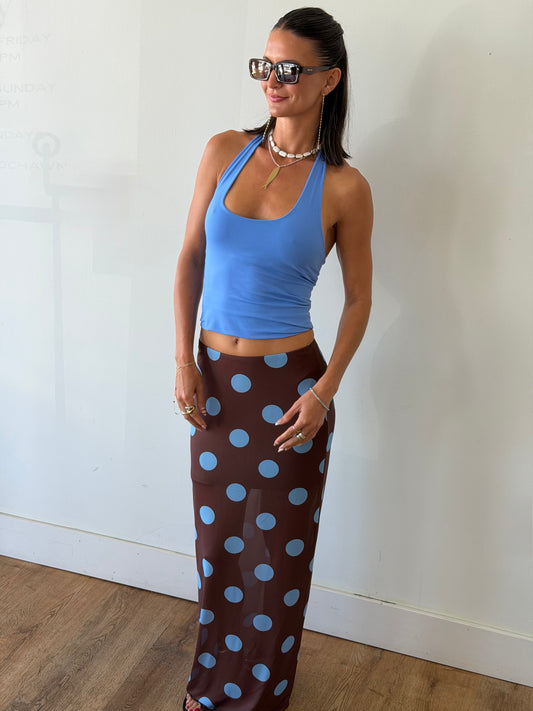 Thinking Bout You Mesh Maxi Skirt