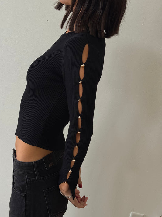 The Tori Ribbed Long Sleeve