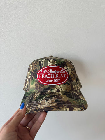 Beach Blvd Camo Trucker Hat