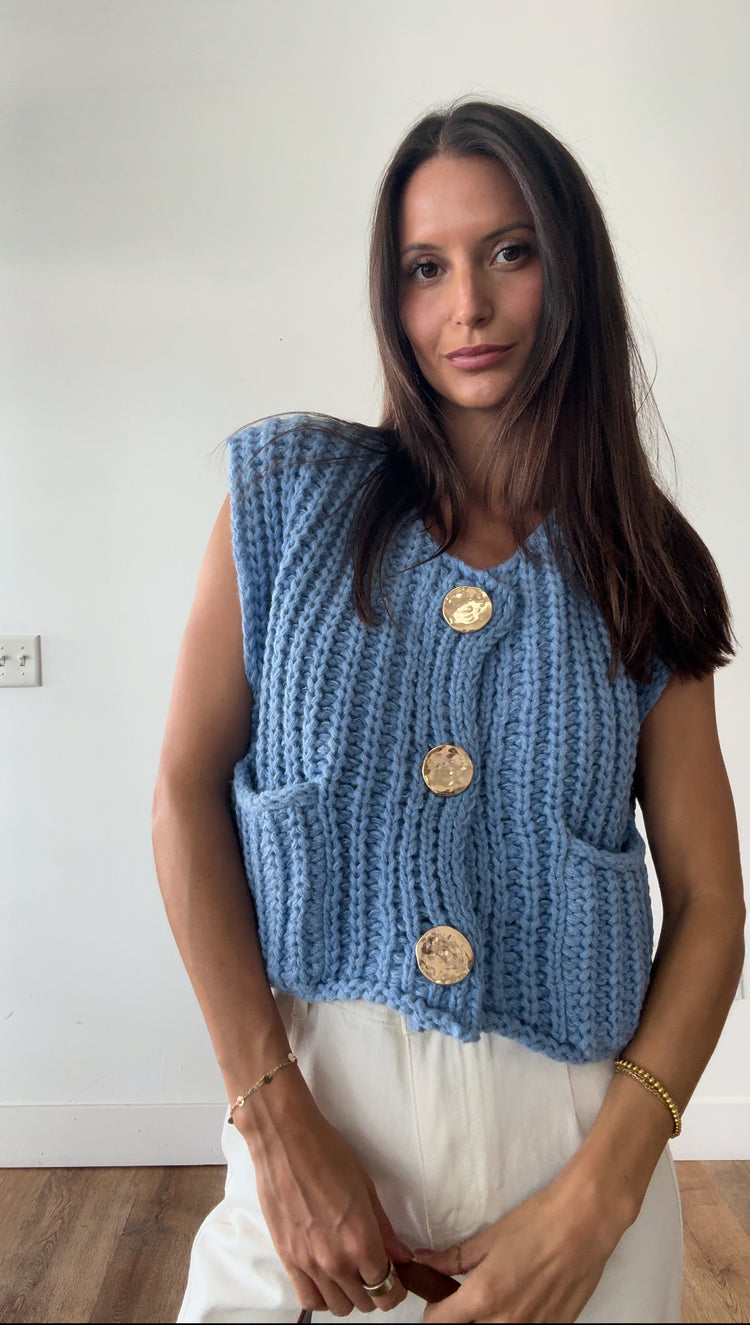 Girl Next Door Knit Vest