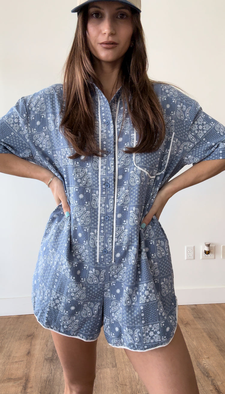 Made for Me Paisley Romper