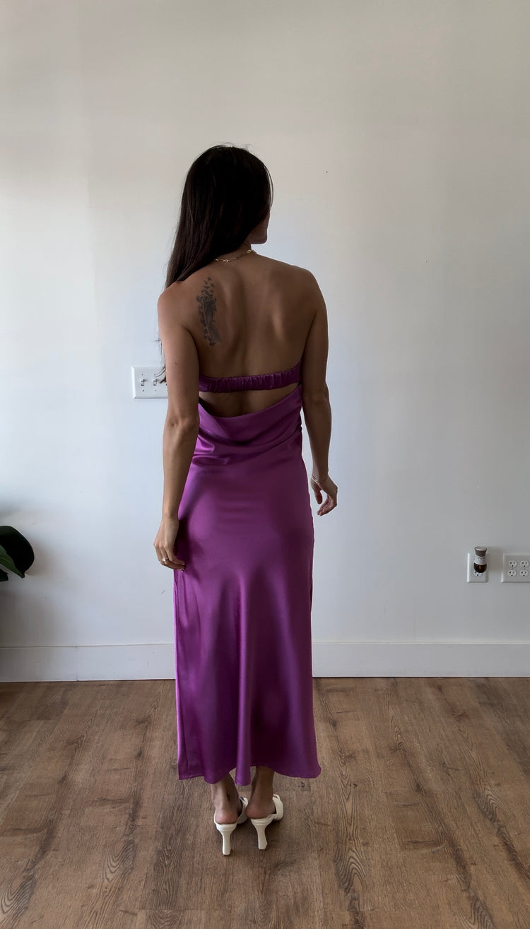 The One I Want Strapless Midi