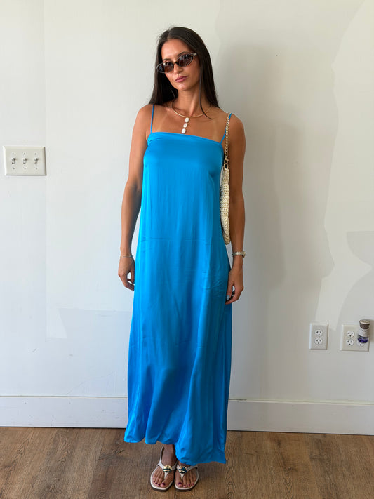 Isla Satin Slip Midi