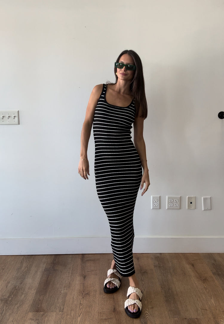 KARMA Striped Midi