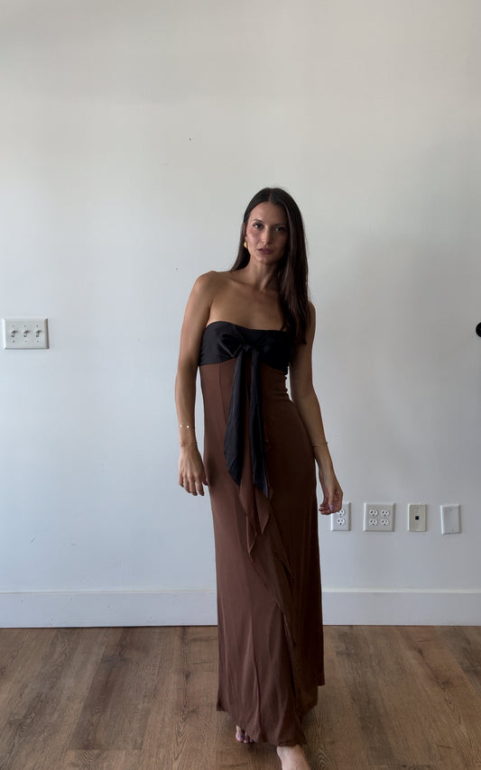 Espresso Tini Strapless Midi