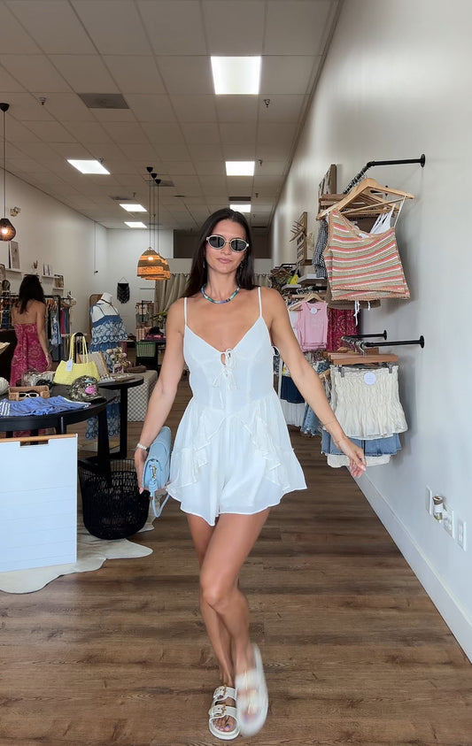 Gracie Ruffle Romper