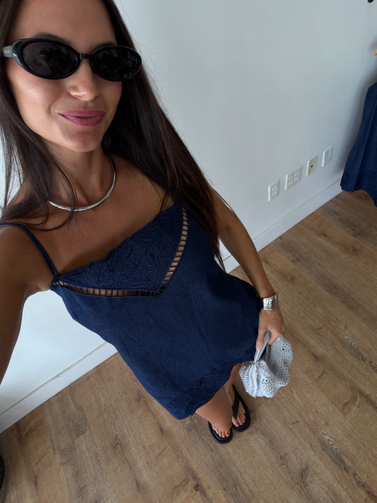 Noa Denim Mini Dress