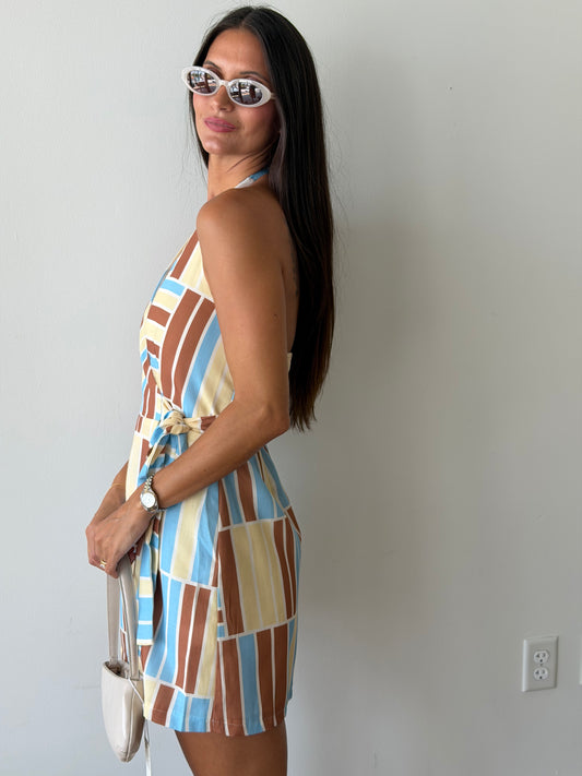Aussie Wrapped Mini Dress