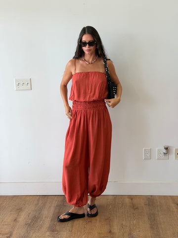 Red Clay Jumpsuit