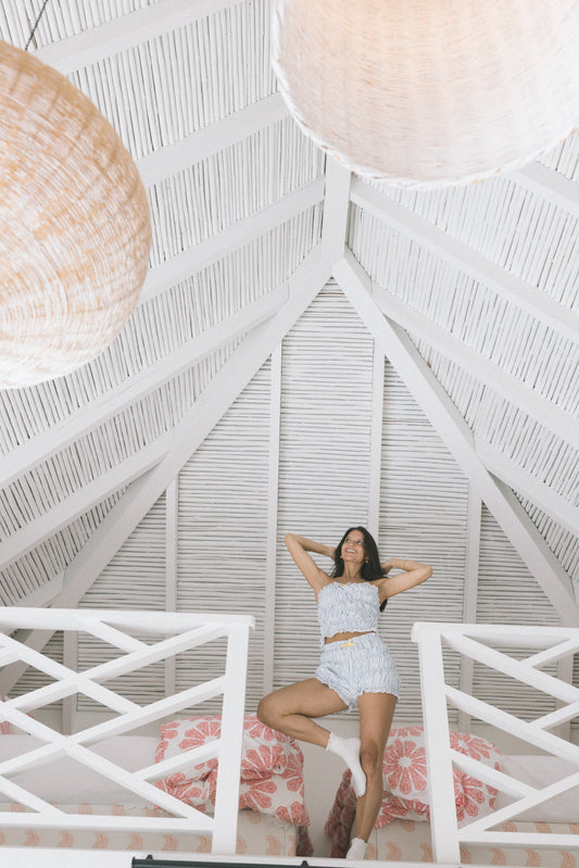 East Coast Smocked Tube Top