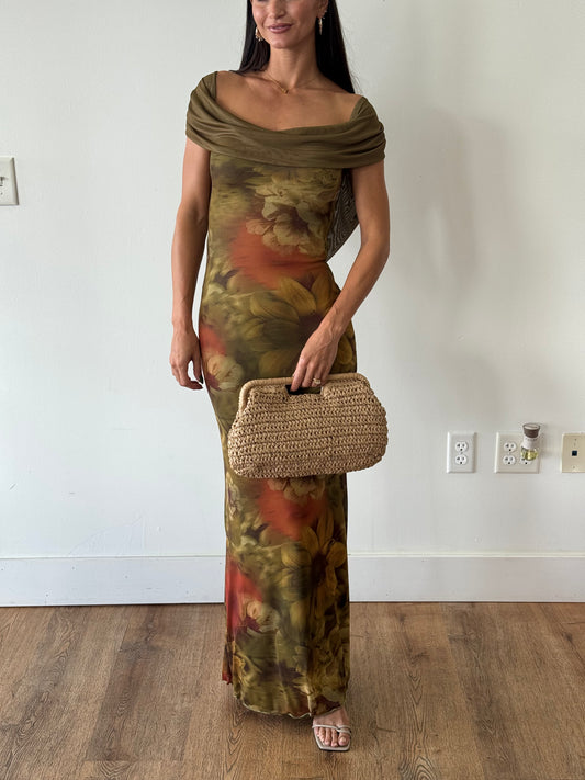 Grace Floral Maxi Dress