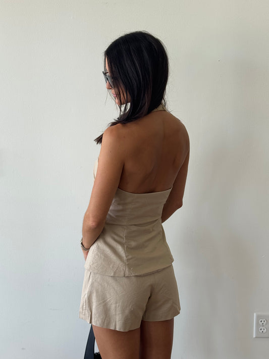 Merci Vested Romper