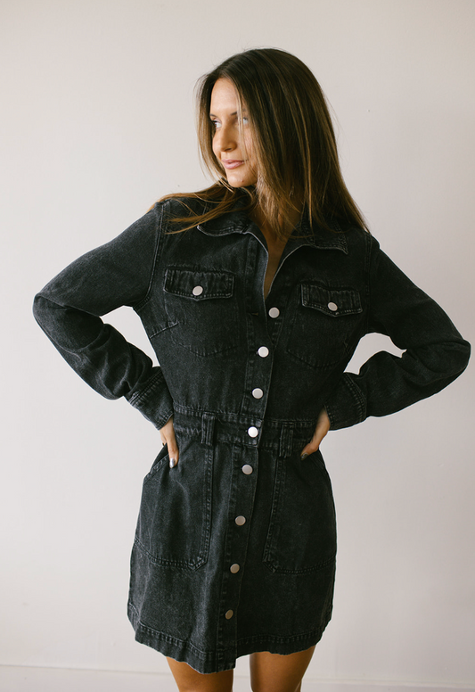 Younger Years Denim Dress
