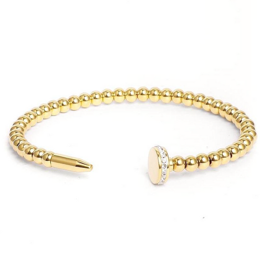 Beaded Nail Bracelet