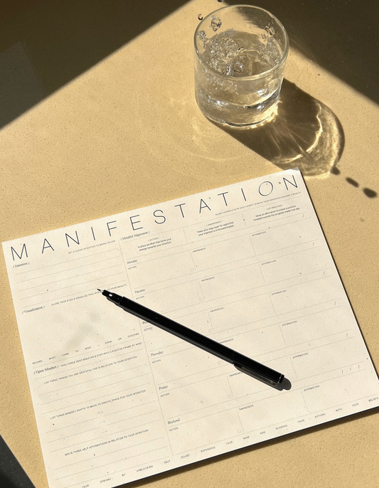 Manifestation Desk Pad