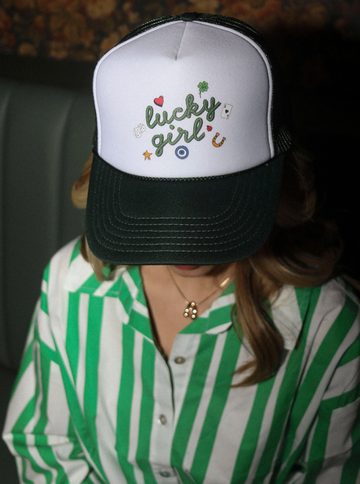 Lucky Girl Trucker Hat