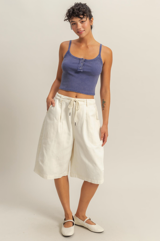 Bryce Tie Bermuda Shorts