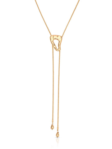 Molten Muse Bolo Necklace by Ettika