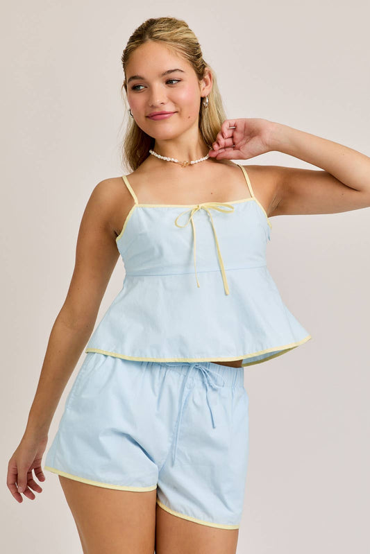Blue Skies Short Set