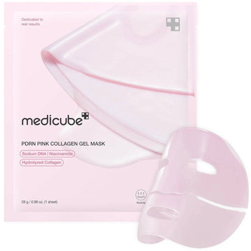 MEDICUBE Salmon Pink Collagen Jelly Gel Overnight Mask