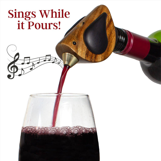Singing Wine Bottle Pourer