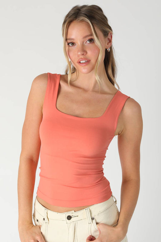 Clean Line Square Top