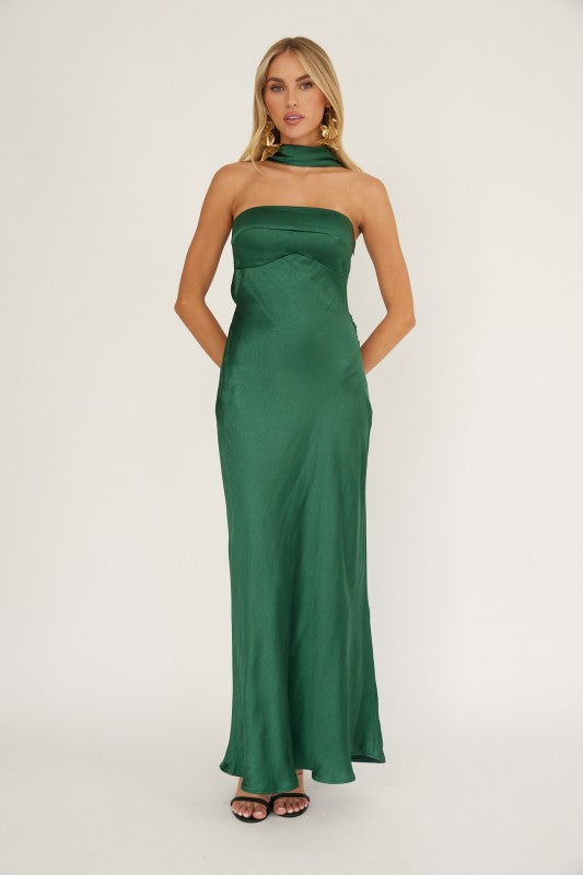 Emerald City Neck Scarf Maxi