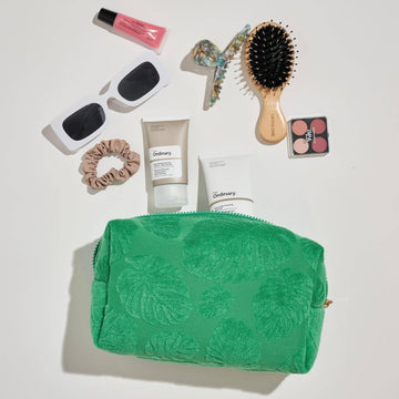 Palm Breeze Cosmetic Pouch