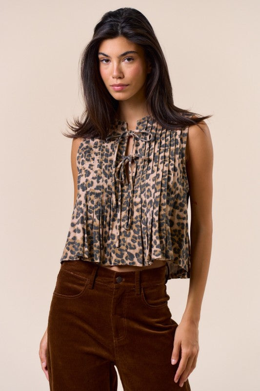 No Doubt Pleated Top