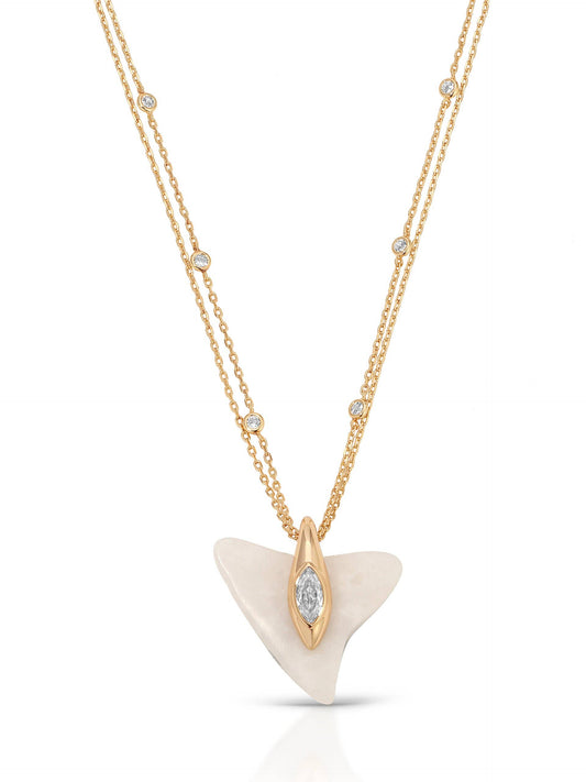 Deep Ocean Shark Necklace by Ettika
