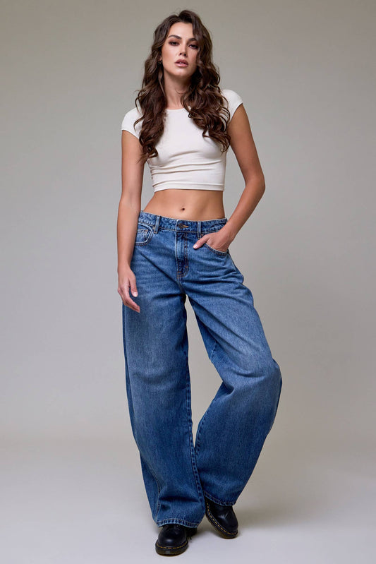 Sammie Oversized High Rise Fit Denim
