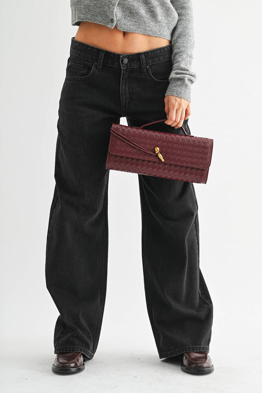 Josie Low Rise Baggy Wide Leg Denim