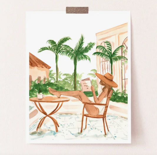 Vacation Mode - 11x14 Print by Sabina Fenn