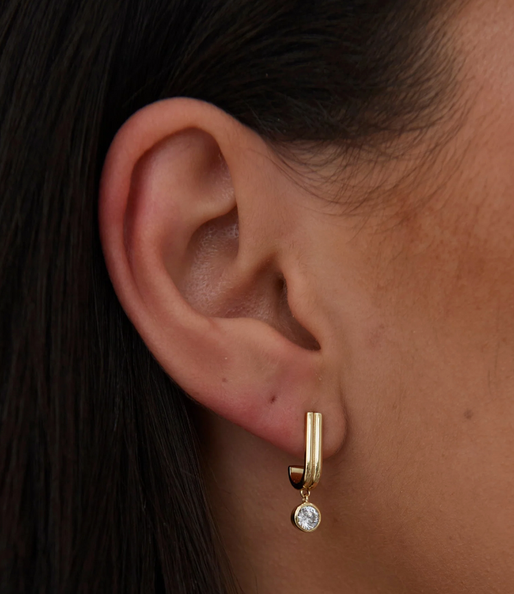 Iris CZ Earring